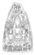 Thailand: Line drawing of Buddha amulet or 'Phra Pim', Wiang Tha Kan. Lan Na Period, 12th-14th centuries CE, Chiang Mai Province